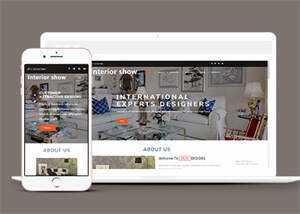 创意室内设计Bootstrap模板下载 - 项目资源网 - 项目资源网