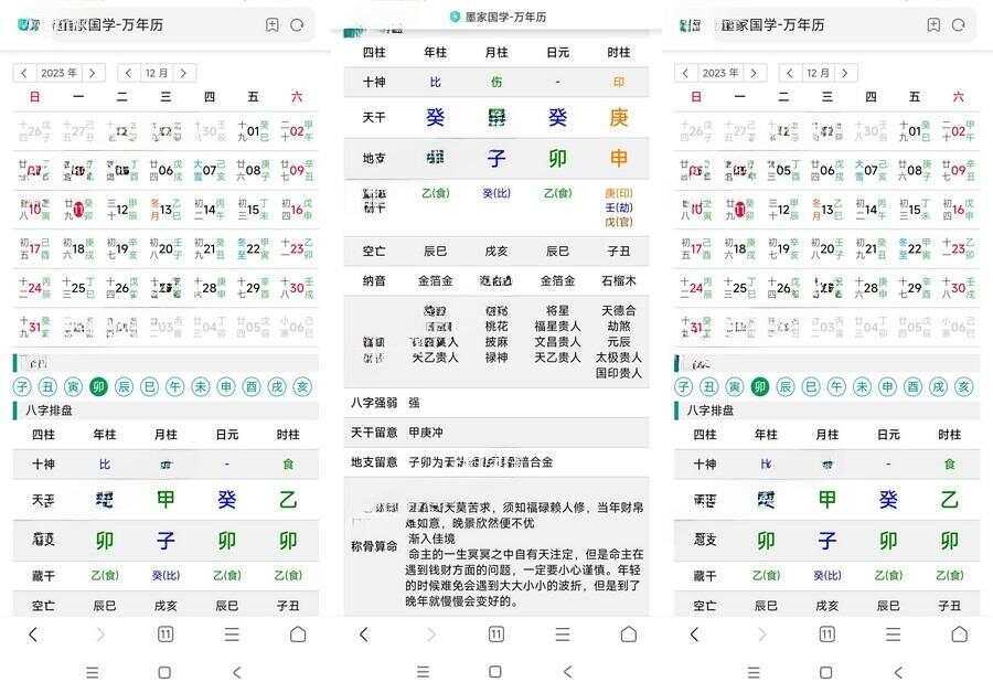 九龙道长同款万年历源码 - 项目资源网 - 项目资源网